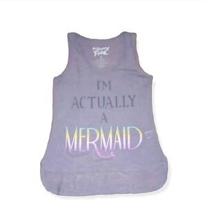 Mighty Fine Mermaid Active wear Tank Size Small